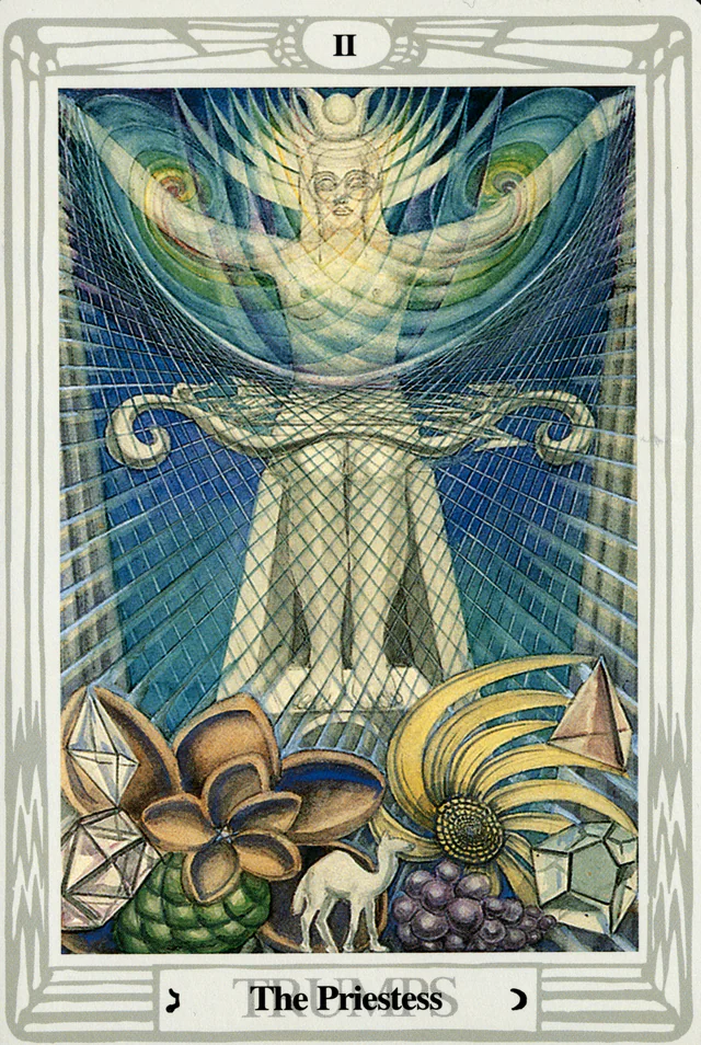 La Sacerdotisa del Tarot de Thoth